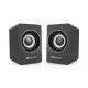Тонколони Kisonli A-707, 2x3W, USB, Черен - 22162