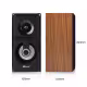 Тонколони Kisonli AC-9001, Подсветка, 2x3W, 220V, Черен - 22147