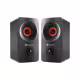 Тонколони Kisonli AC-9002BT, Bluetooth, 2x5W, 220V, Черен - 22146