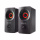 Тонколони Kisonli AC-9002BT, Bluetooth, 2x5W, 220V, Черен - 22146