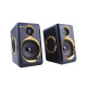 Тонколони Kisonli T-005, 2x3W, USB, Черен - 22157