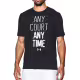 UNDER ARMOUR Any Court Any Time Tee Black