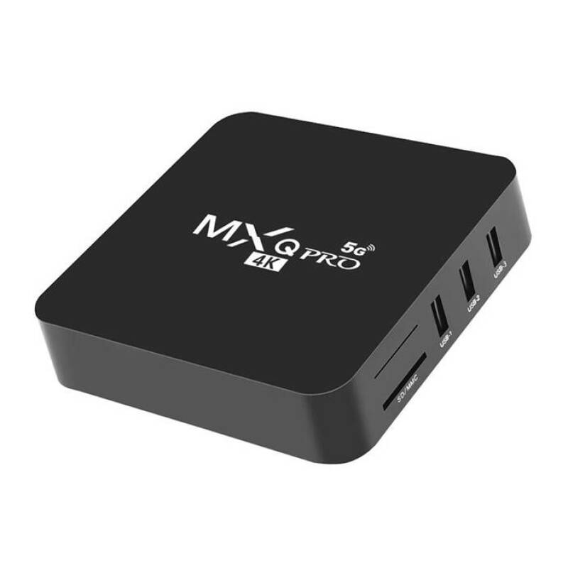 TV ANDROID HOME BOX, MXQ PRO 5G, 4K, HD