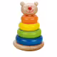 Дървени рингове за нареждане - играчка за бебета