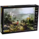 Пъзел D-Toys от 1000 части - Пейзаж с падането на Икар, Питер Брьогел Стари