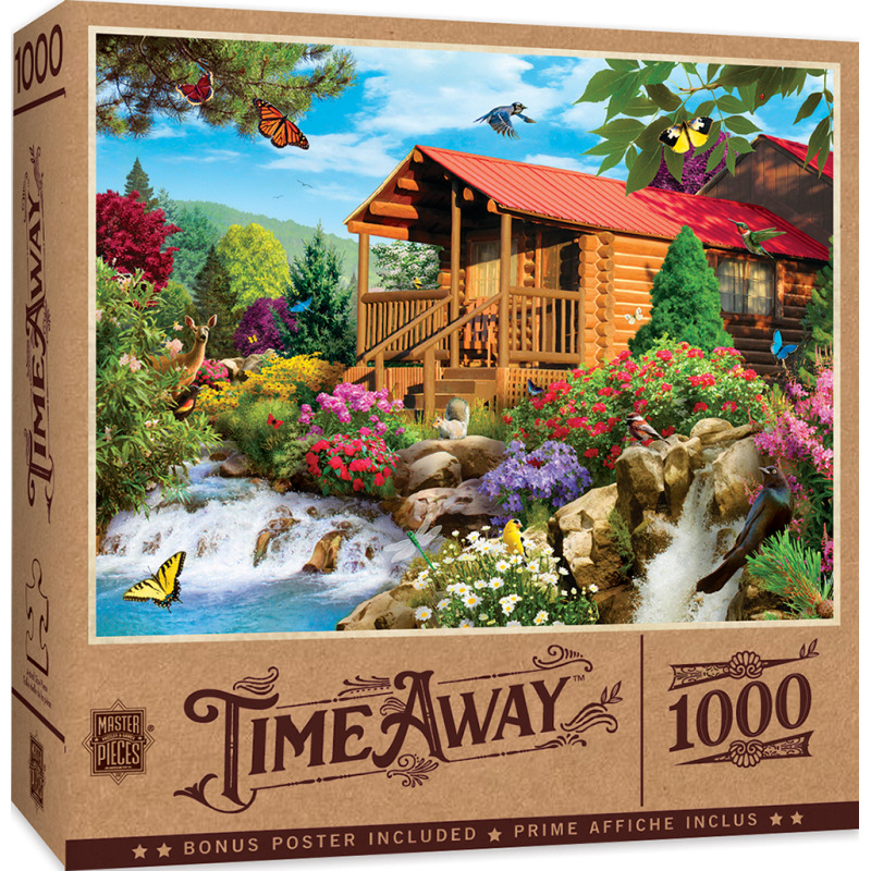 Пъзел Master Pieces от 1000 части - Вила в гората