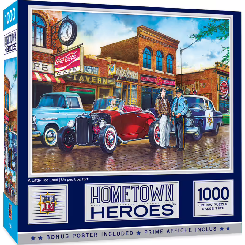 Пъзел Master Pieces от 1000 части - Животът в града