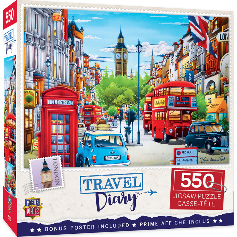 Пъзел Master Pieces от 550 части - Лондон