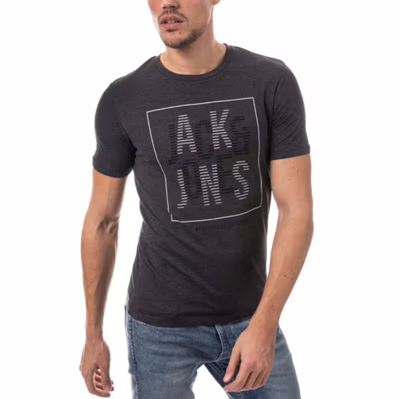 JACK&JONES Booster Tee Dark Grey