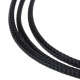 Кабел No brand, Y-Сплитер, За вентилатори, 4PIN към 3x4PIN, 0.3m, Черен - 18321
