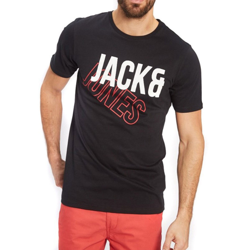 JACK&JONES Conewmoha Tee Black