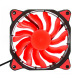 Вентилатор No brand, 120mm, LED, MOLEX, Черен - 63071
