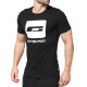 JACK&JONES Saturday Logo Tee Black