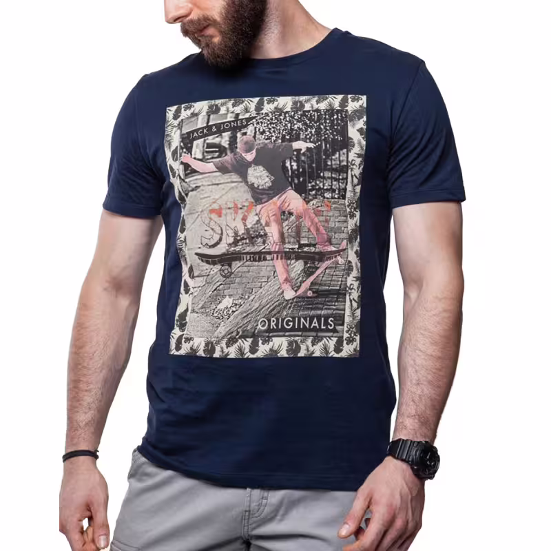 JACK&JONES Scater Tee Navy