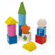 Образователни дървени блокчета - 56 части