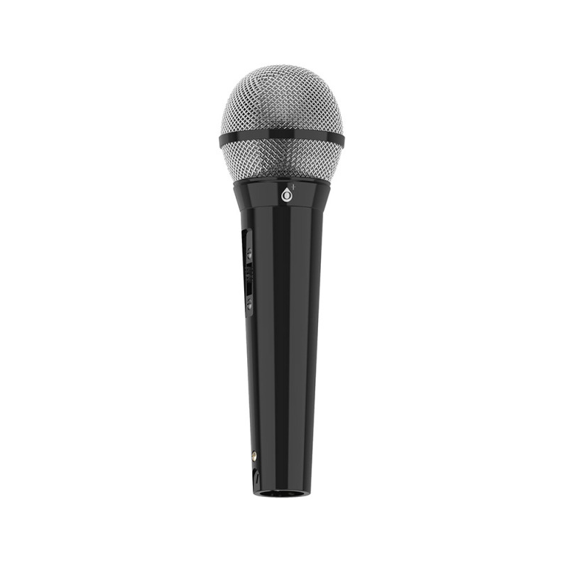 Микрофон One Plus R2853, 6.3mm, Караоке, Черен - 16022