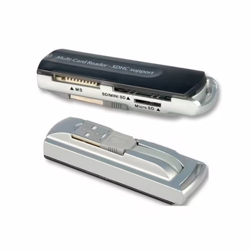 Универсален карточетец 43в1, 4 слота, USB 2.0