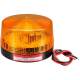Предупредителна, LED сигнална лампа LTE-5061, въртяща, оранжева, 24V, 2W 