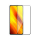 Стъклен протектор за целия екран No brand, За Xiaomi Pocophone X3, 3D Full Glue, 0.3mm, Черен - 52672