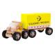 Дървен конструктор Камион - Робот