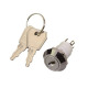 Ключ ротационен 3pin с 2 положения и ключалка 250V 1A Ф16mm